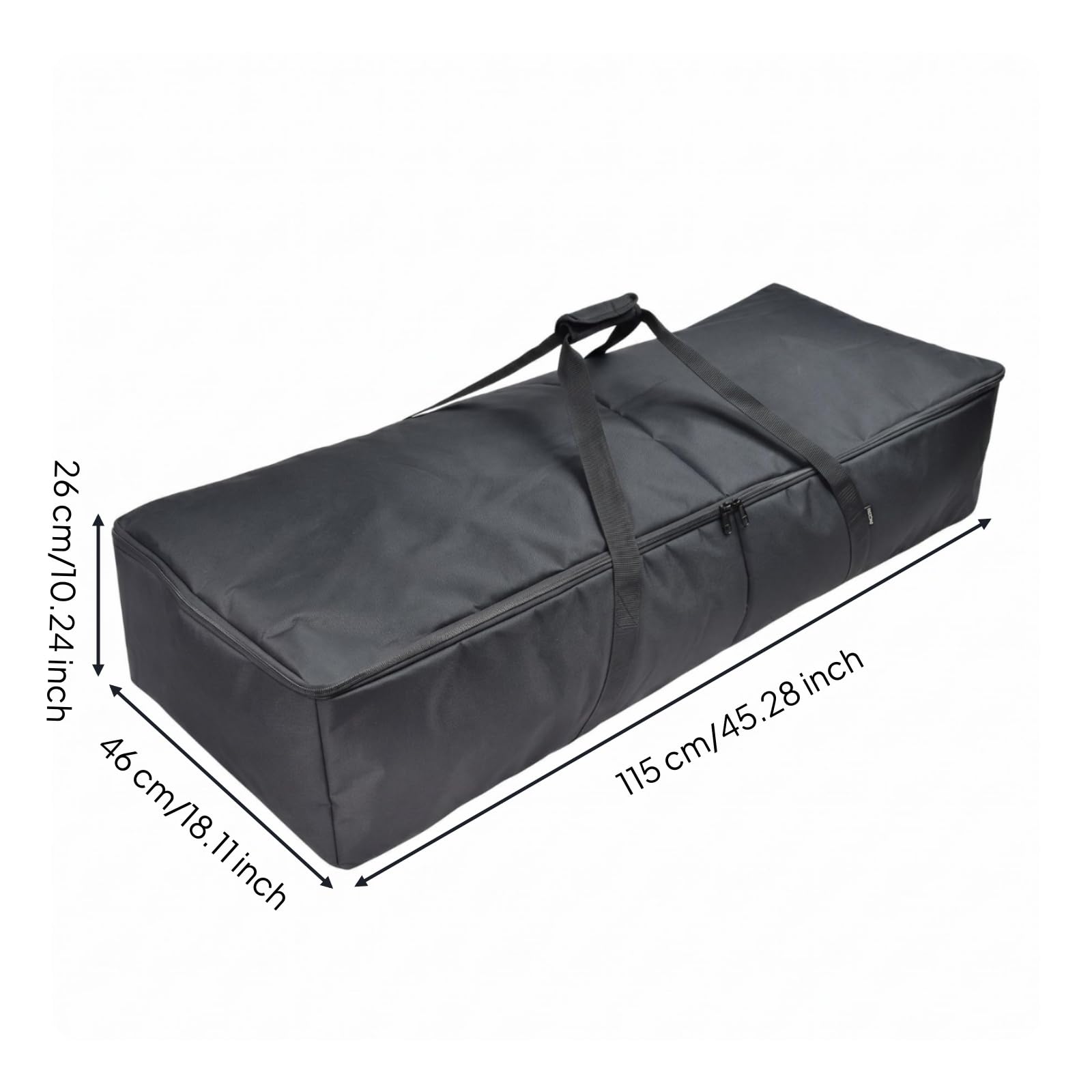 Bolsa para Esquís para Adulto Funda para Tabla Snowboard Saco Esquí Almacenamiento Ordenado Textil Oxford Reforzado Asa y Bandolera Cómoda Adecuada