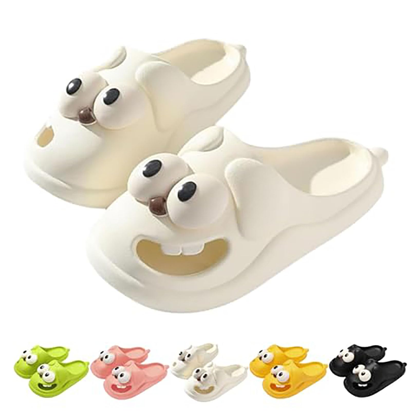 Big Eye Dog Slipper, Cute Funny 3d Big Eye Dog Fun Cartoon Sandals