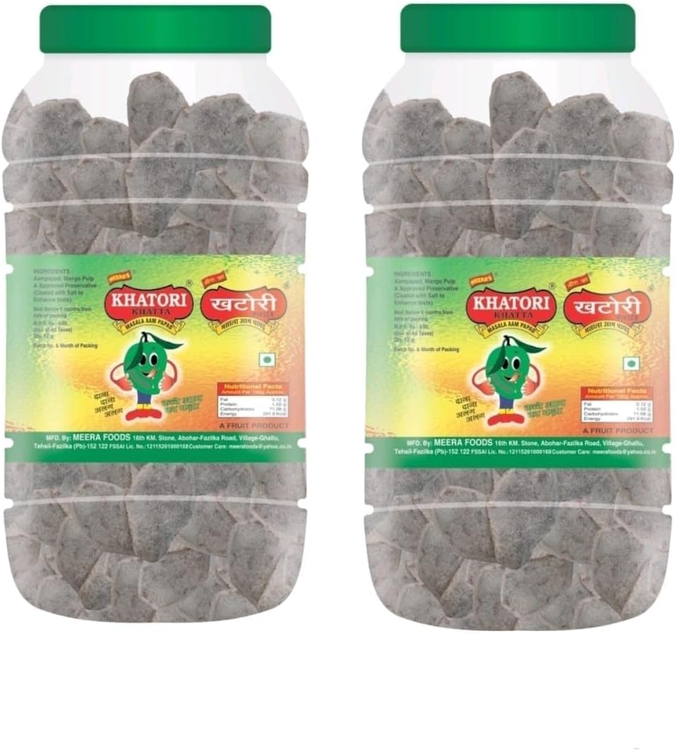 MEERA'S Khatori Khatta Masala Aampapad slice,Pack of 2 Marketed By : Gauri Shankar Khatri & Sons