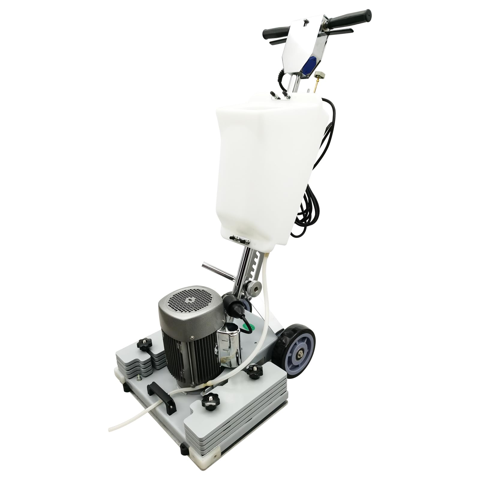 HayWHNKN Floor Scrubber Polisher Machine Commercial Floor Buffer Cleaner Floor Scrubber Multifunctional Carpet Cleaner Heavy Duty Polisher Machine Square Floor Cleaning Equipment 110V