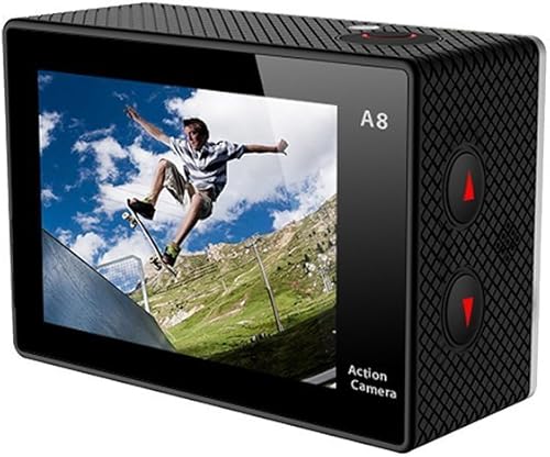 Miniatura 3 de AXESS CS3603 720p HD Lente gran angular Cámara deportiva y acción con carcasa impermeable y accesorios (negro)