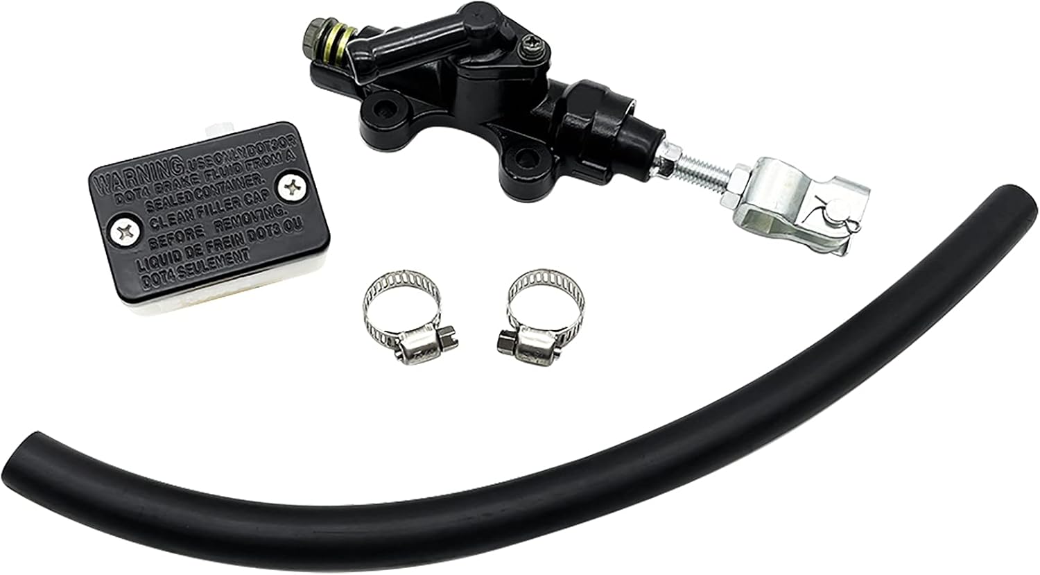 M MATI Rear Foot Brake Master Cylinder Assembly for Honda TRX250 TRX250X Fourtrax 250X 1987-1992 43500-HC0-681 43500-HC0-671