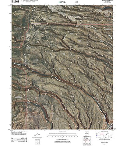 New Mexico Maps - 2011 Frijoles, NM - USGS Historical