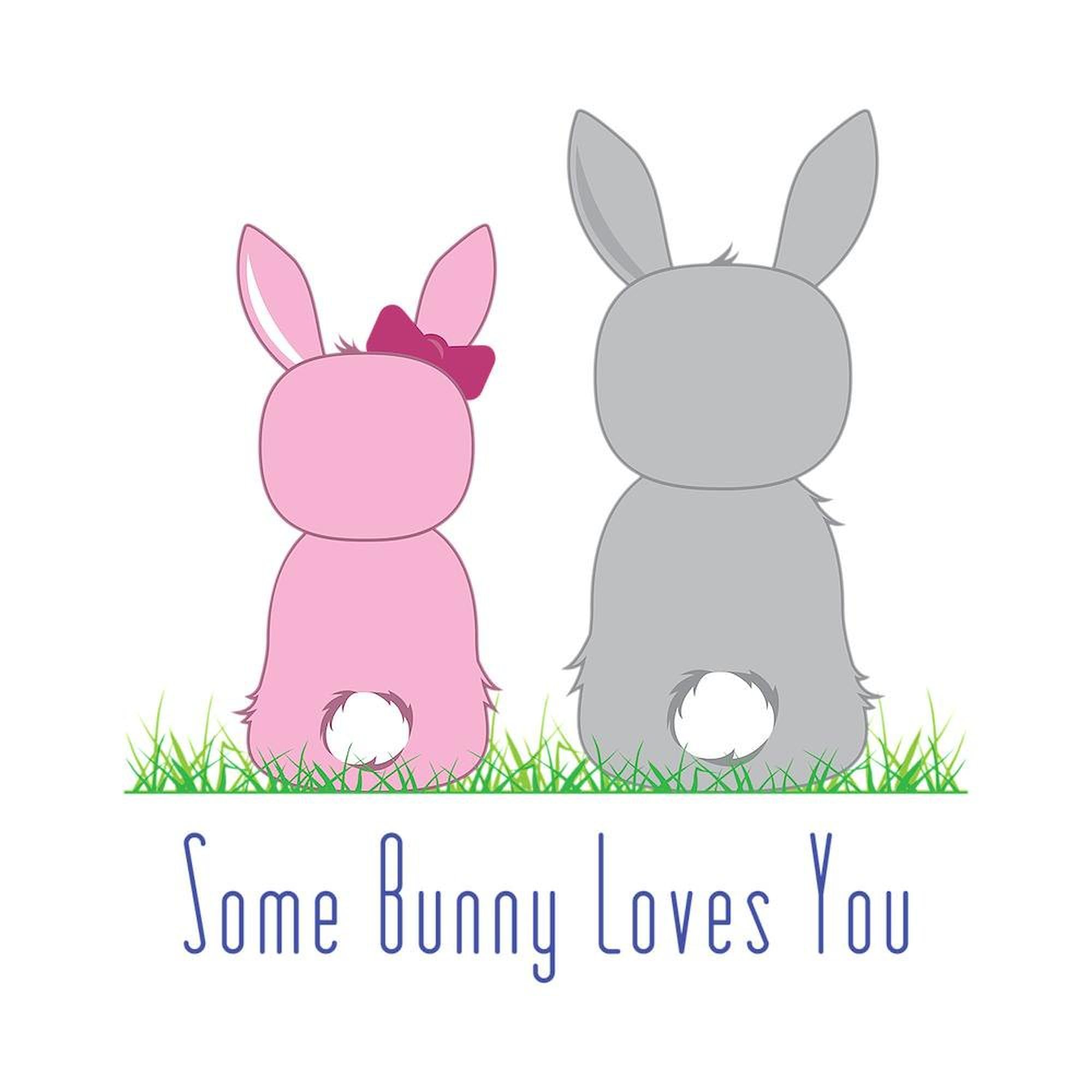 CafePress Some Bunny Loves You Twin Duvet Cover, Printed Comforter Cover, Unique Bedding,