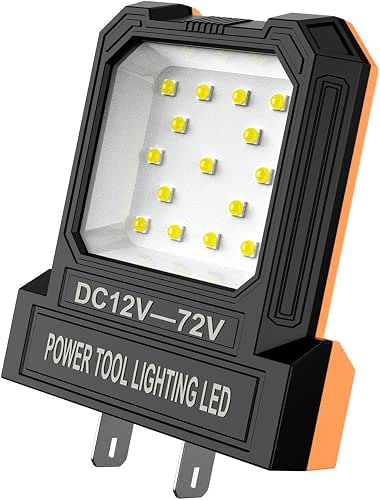 Cordless LED Work Light Weight LED Lighting Tool with 550LM
