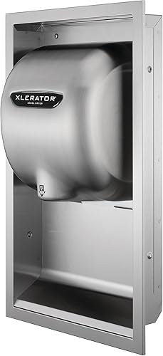 Miniatura 4 de XLERATOR Secador de manos compatible con la ADA Kit #40502 (secadora no incluida)