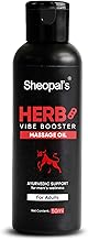 Sheopals Herb69 Ayurvedic Massage Oil for Men | Power Like Horse With Til & Badam Oil, Kesar, Jaiphal, Ashwagandha And 8 More Powerful Herbs.