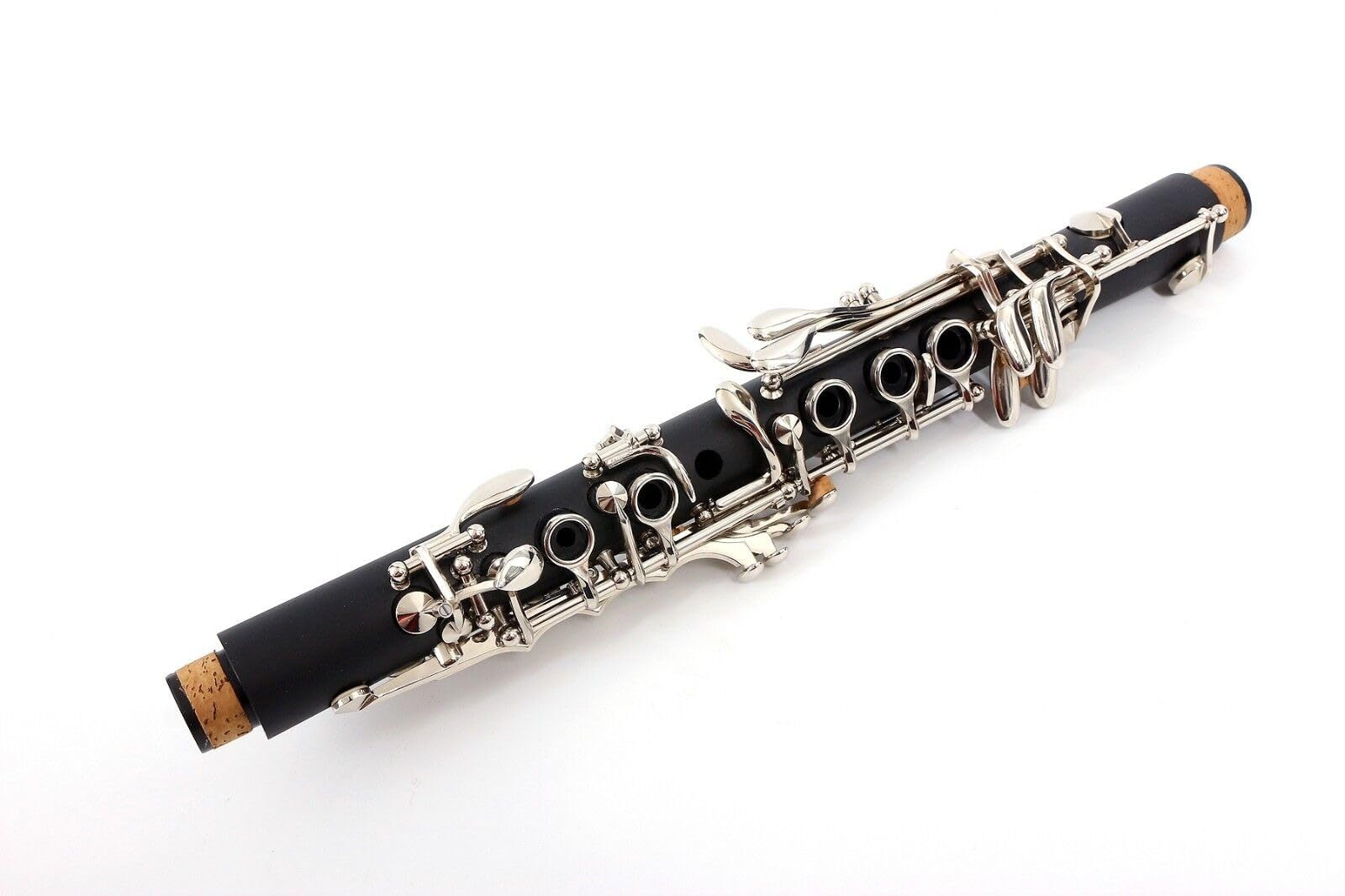 Clarinetto professionale in ebanite con chiave in Mib e flat clarinetto buon suono con custodia (tasto eb)