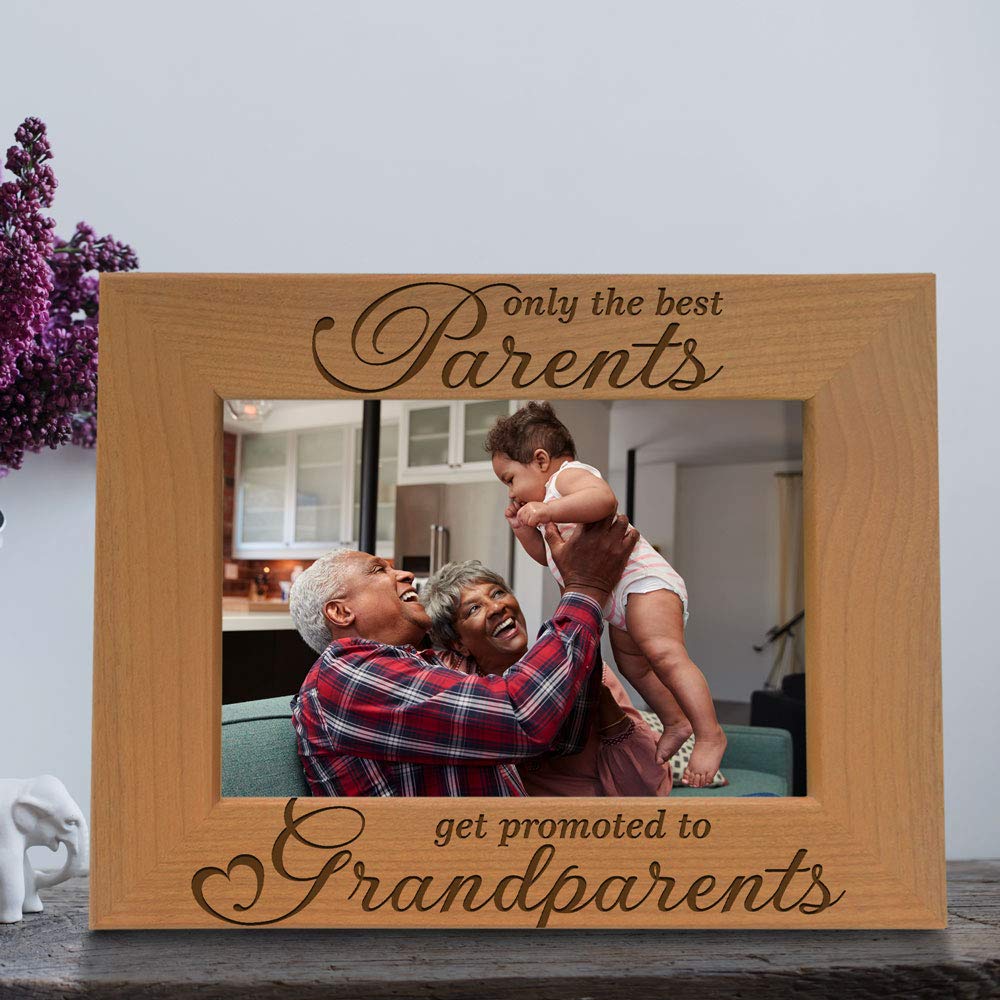 Only the Best Grandparent's Get Promoted to Great Grandparents Frame