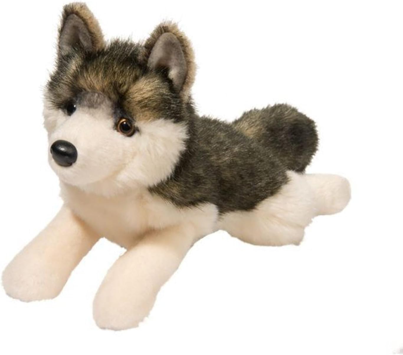 Phoenix Wolf Plush Stuffed Animal - 14-Inch Long