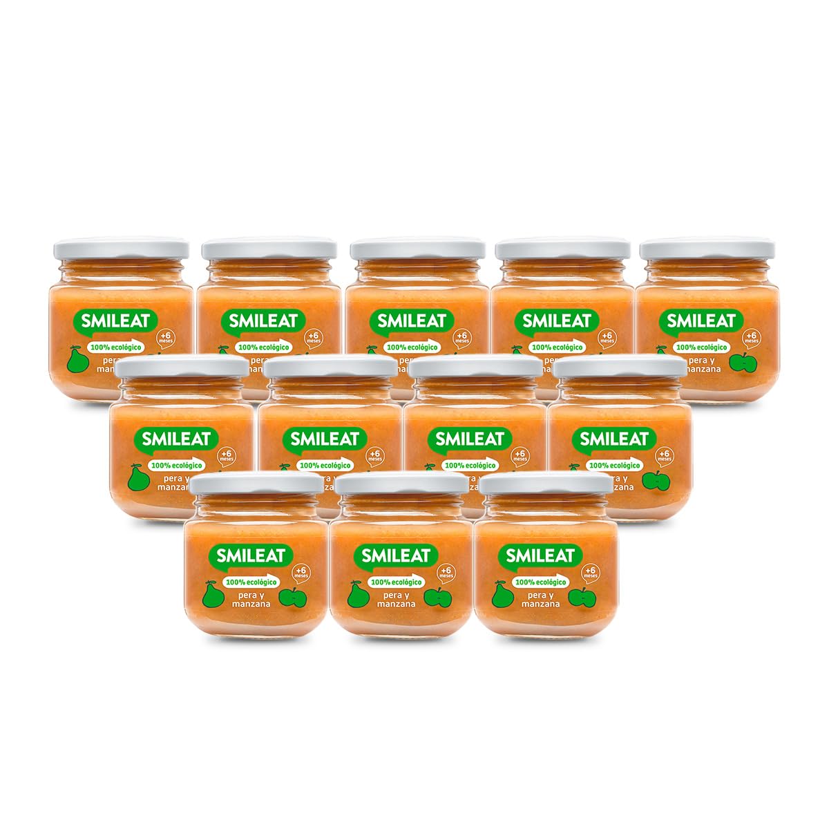 Smileat - Tarrito Ecológico con Sabor a Ternera con Verduras, Ingredientes Naturales, para Bebés desde 6 Meses, Sano y Saludable, sin Gluten - Tarro de 230 g — view 32