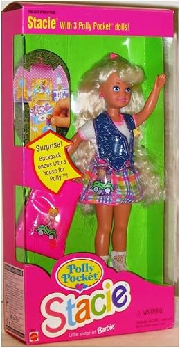 Barbie 12982 Barbie Polly Pocket Stacie 1994 MIB