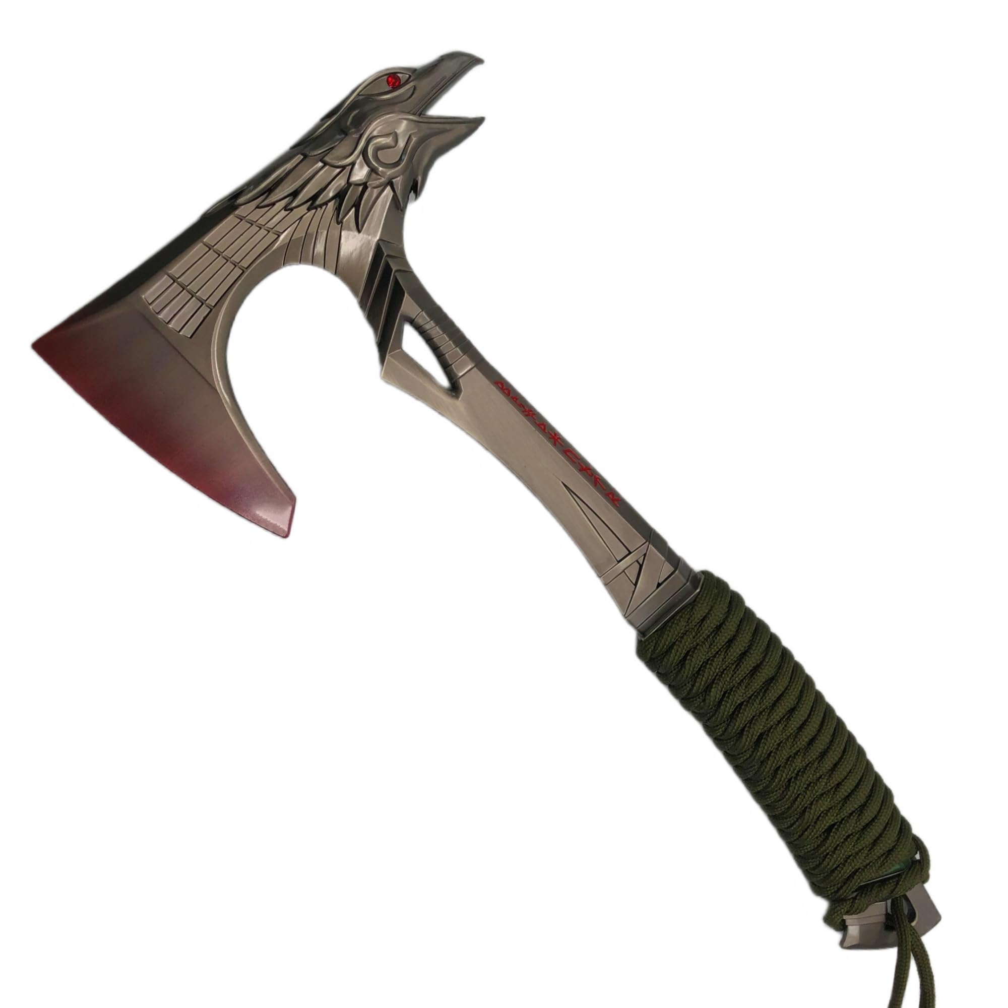Life-Size Apex Bloodhound Heirloom Axe Raven Bite 11.8" Metal Game Weapon Cosplay Prop Collectible Desktop Decoration Keychain