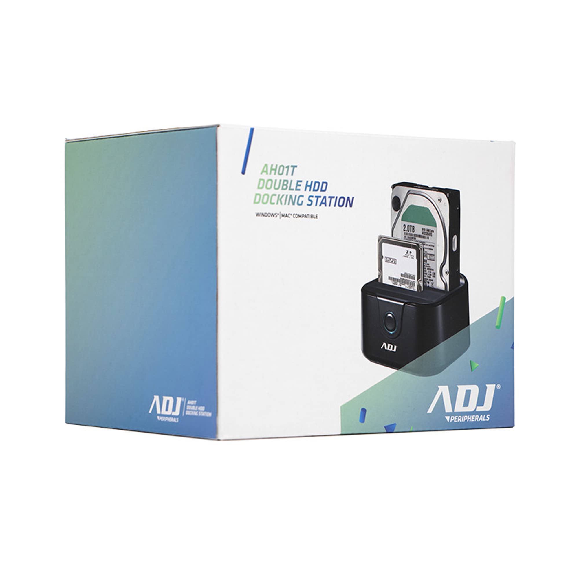 DOCKING STATION ADJ HDD2.5/3.5 MAX8TBBK DOUBLE CLONAZIONE USB 3.0 SATA