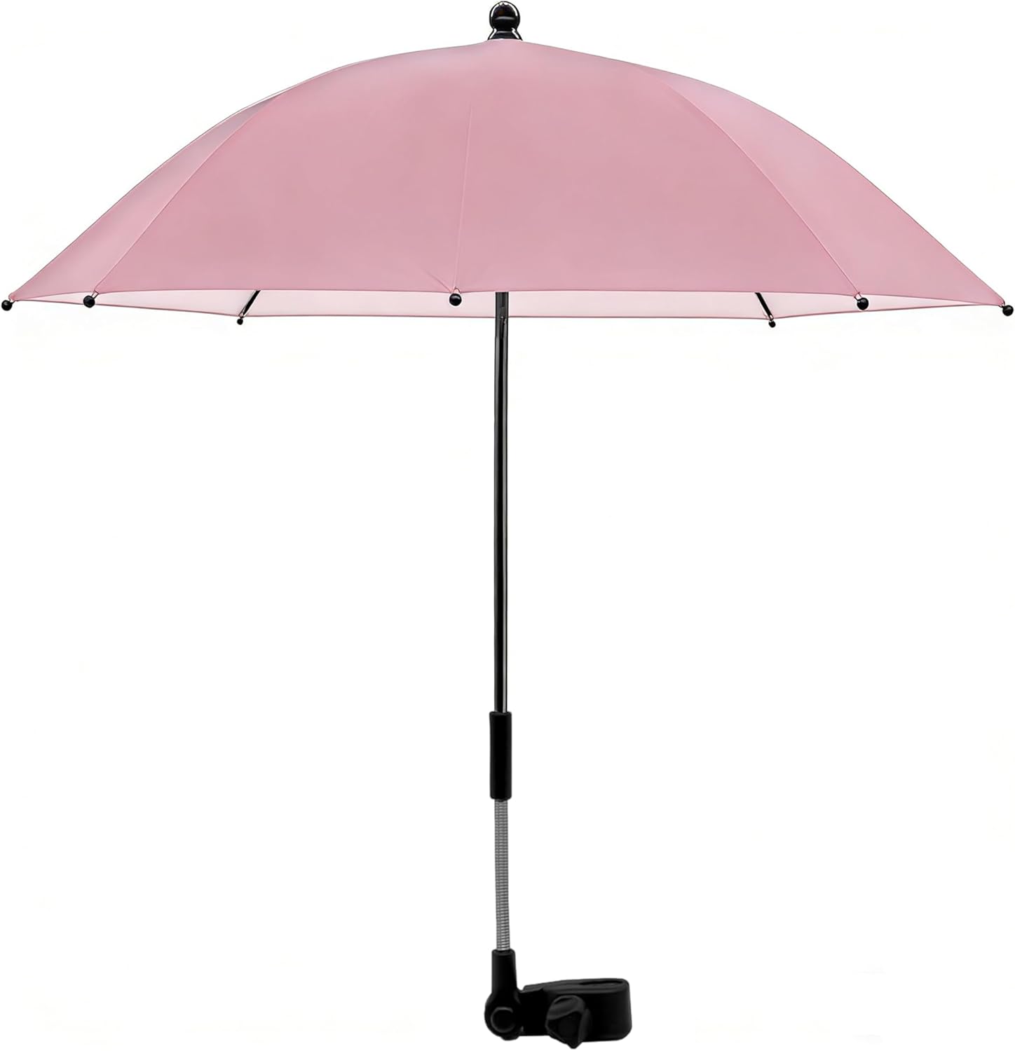 Universal Baby Stroller Umbrella Bicycle Umbrella 210T Water-resistant Polyester ​360° Adjustable Shade
