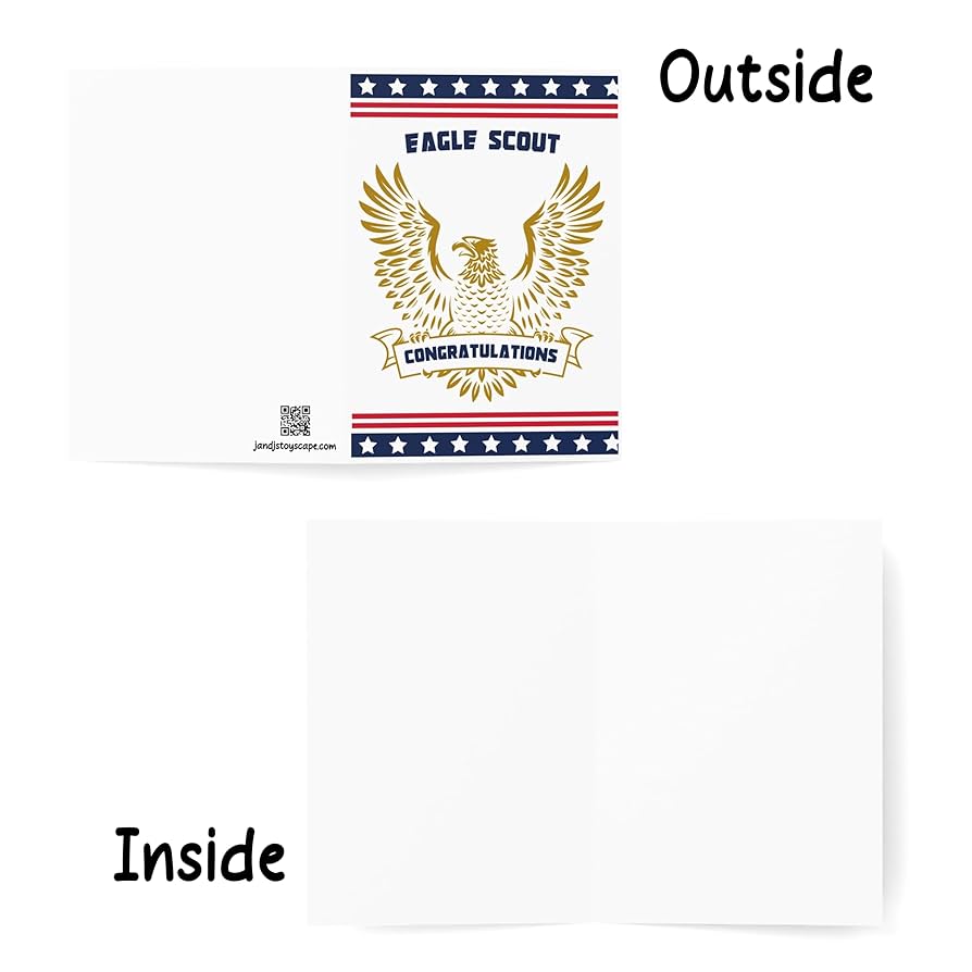 Amazon.com : J&J'S TOYSCAPE Eagle Scout Congratulation Card, Well Done for Boy Scouts Promotion, Patriotic Achievement Gift, 5x7 Card, Blank Inside : Office Products amazon-com-j-j-s-toyscape-eagle-scout-congratulation-card-well-done-for-boy-scouts-promotion-patriotic-achievement-gift-5x7-card-blank-inside-office-products
