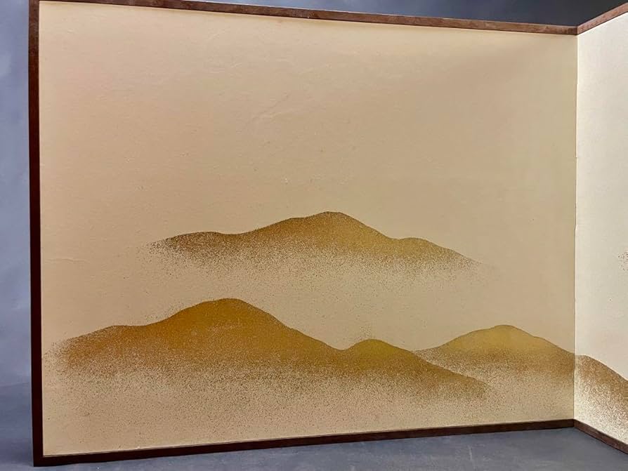 割引❗️『母』 利休梅 遠山 両面 桑縁 2尺4寸 好日堂 風炉先屏風（330①） hurosaki-30.jpg?v=1740467842&