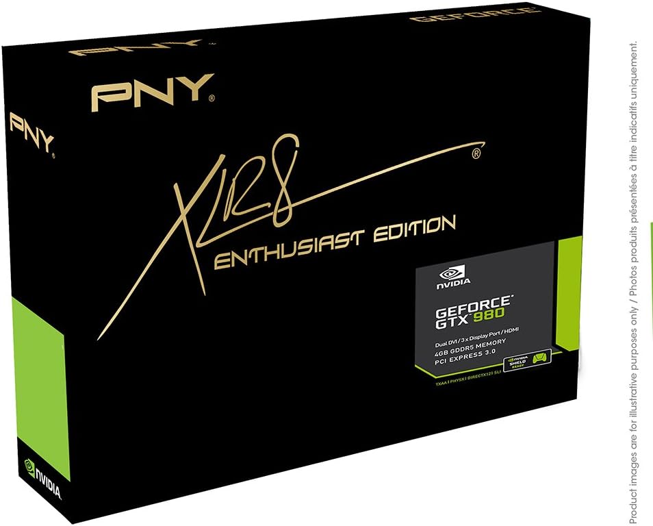 PNY GF980GTX4GEPB NVIDIA GeForce GTX 980 4GB scheda video PNY GF980GTX4GEPB NVIDIA GeForce GTX 980 4GB scheda video