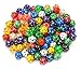 Wiz Dice Bulk Random Polyhedral Dice (D20-100 Pack) - Polyhedral Role Playing Dice in Unique Colors - DND Accessories for TTRPG Dice Games - Ideal Roleplaying Game Dice