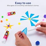 Avery Glue Stic White, 0.26 oz., Washable, Nontoxic, Permanent Adhesive, 1 Glue Stick (00161) – view 4