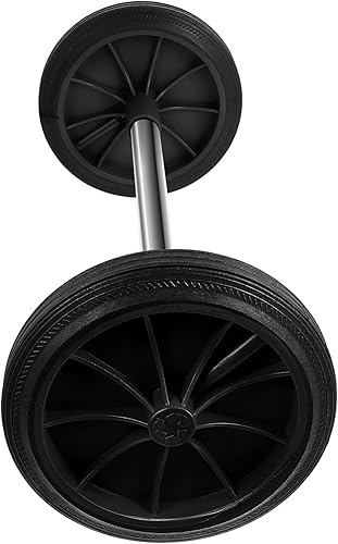 Miniatura 9 de Yardwe 1 juego de basura, piezas de repuesto, ruedas giratorias, cubos de plástico, ruedas de equipaje, repuesto para basura, cesta de basura,