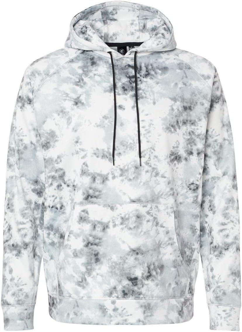 Burnside Performance Raglan Pullover Hoodie, Heather Charcoal, M, Heather Charcoal, Medium