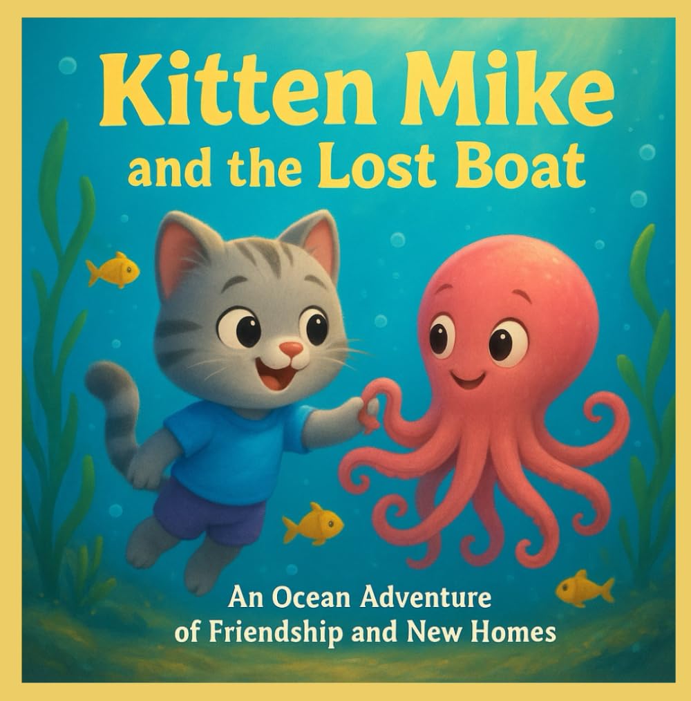 Kitten Mike and the Lost Boat: A Heartwarming Underwater Journey About Sharing, Kindness, and Letting Go