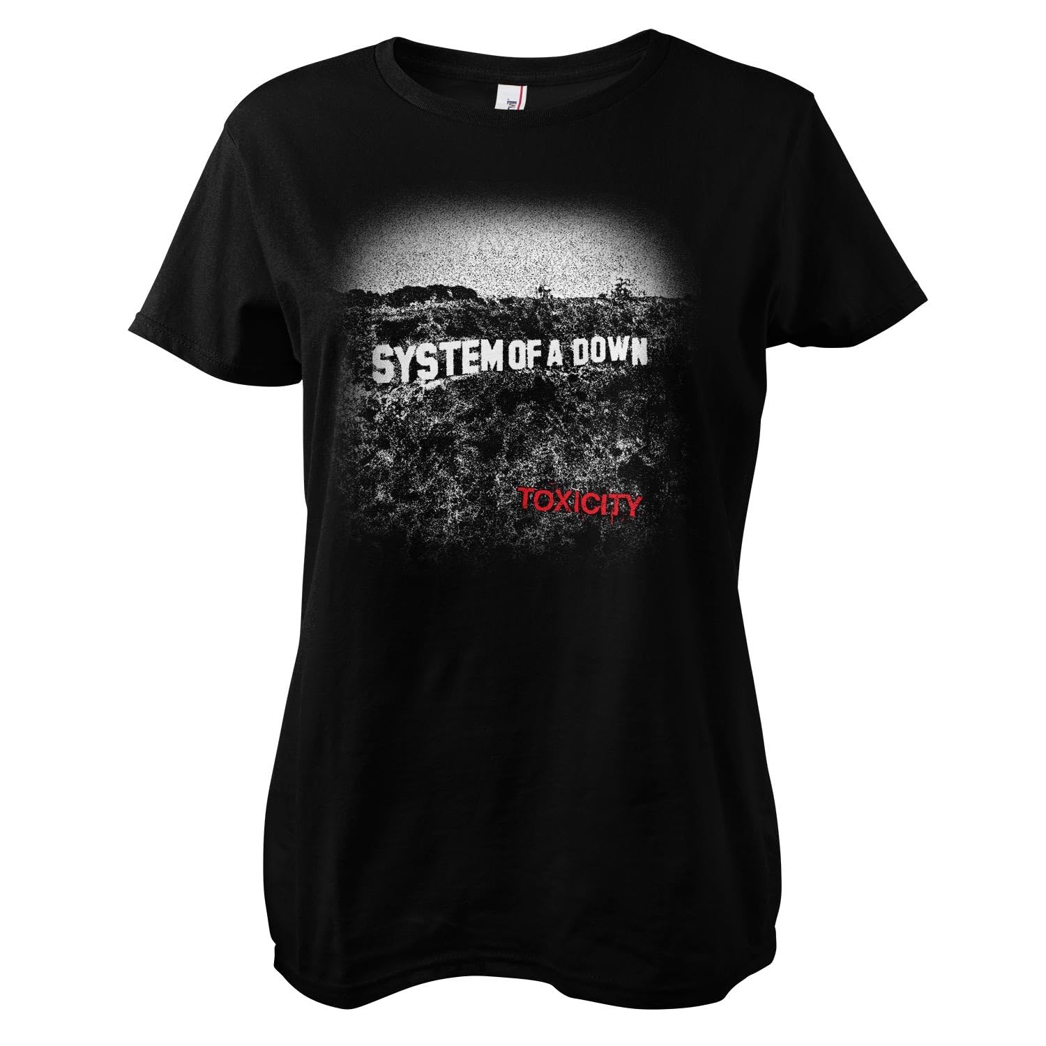 System Of A Down Women's Black Officially Licensed Toxicity T-Shirt (Black), Large