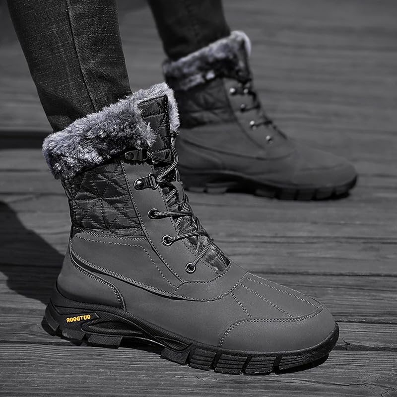 Amor est vitae essentia Backpacking Boot Hiking Boots Waterproof Outdoor Trekking Camping Trail Boots for Men