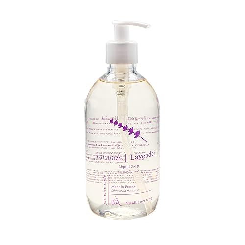 Provence Sante PS, Jabón líquido natural Opulento jabón líquido de manos para cocina y baño, hidratante con aceite de almendras dulces, aroma