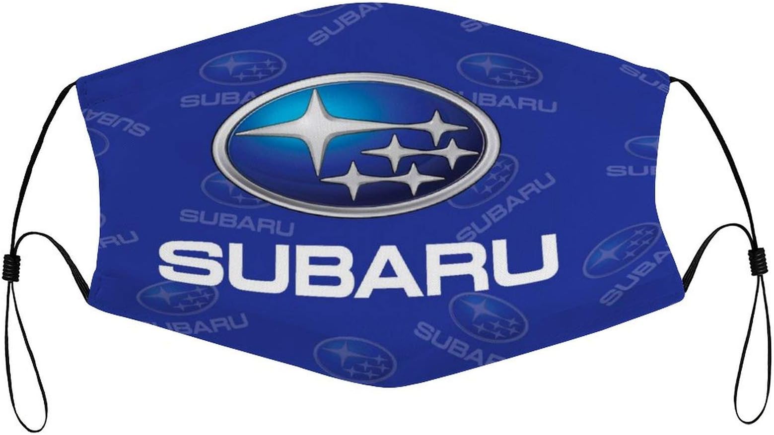 Subaru Logo Breathable Face Mask Reusable Mask Cover Washable Bandana Balaclavas Adjustable Face Cover for Men Women