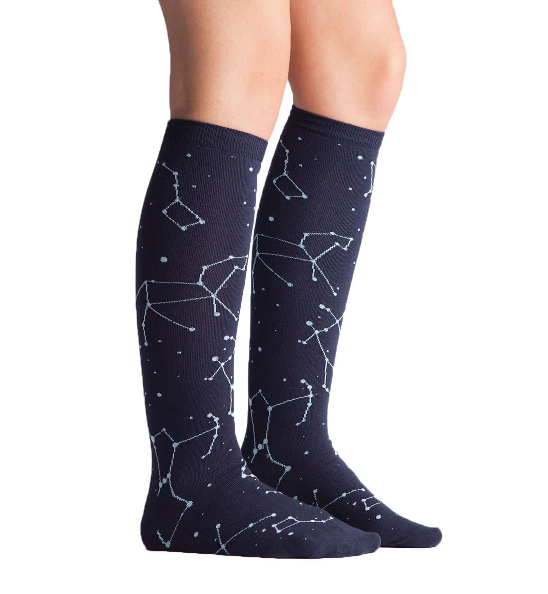 Sock It To MeConstellations, Women's Knee-High Socks, Star Socks