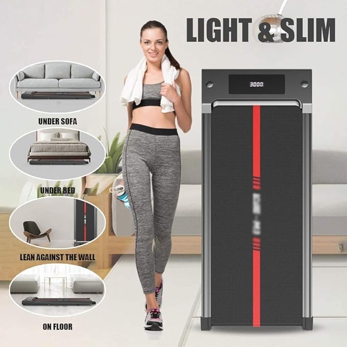 Caminadora Plegable Eléctrica NYTFHMS para Hogar y Oficina miniatura 4