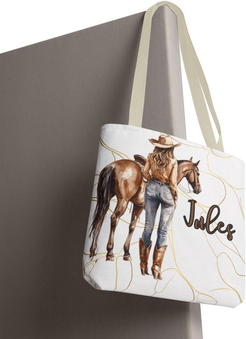 Customizable Tote Bag for Women-Womens Tote Bags for Work-Western Tote Bags for Women-Cowgirl Gift for Her