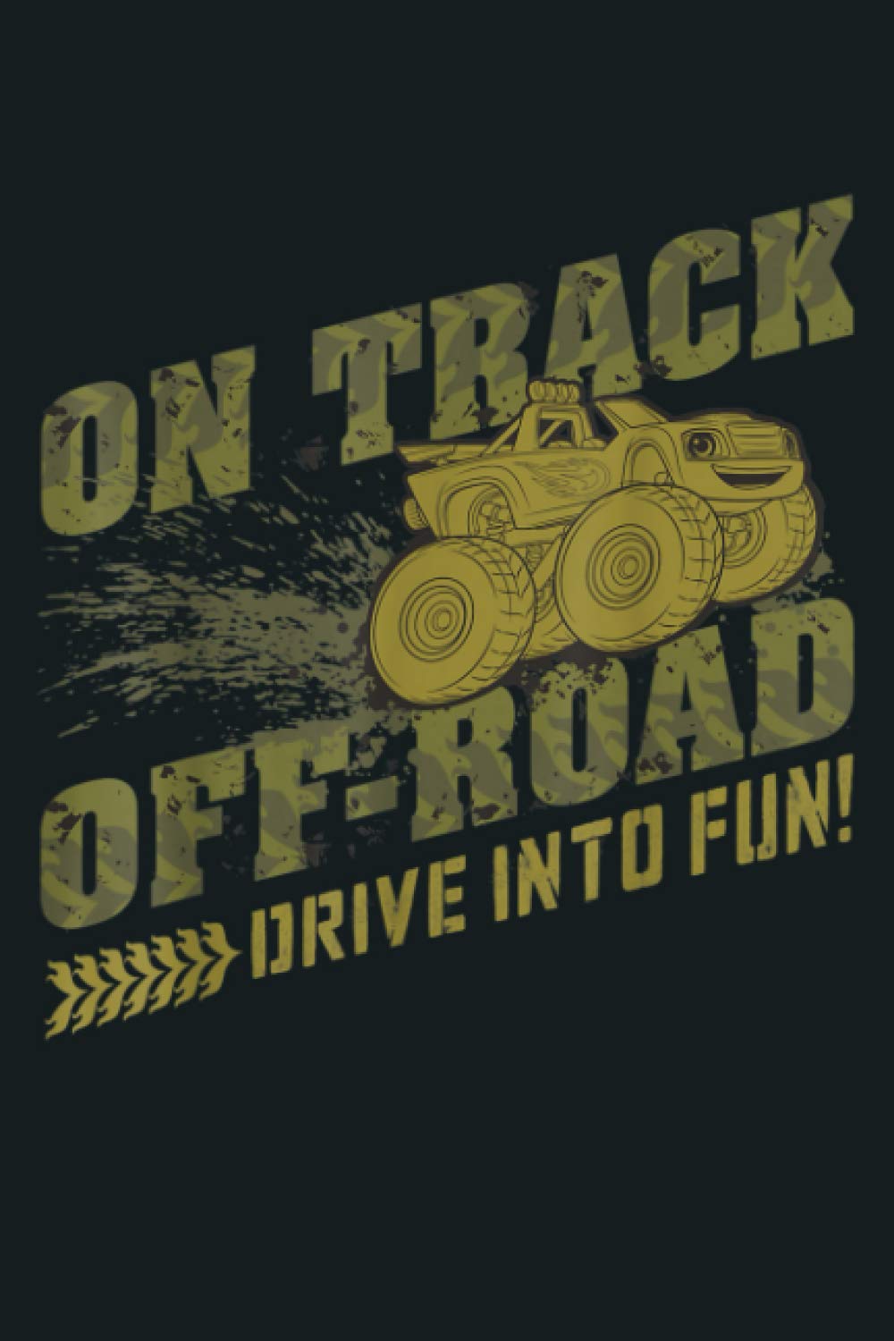 Blaze And The Monster Machines On Track And Off Road: Notebook Planner - 6x9 inch Daily Planner Journal, To Do List Notebook, Daily Organizer, 114 Pages