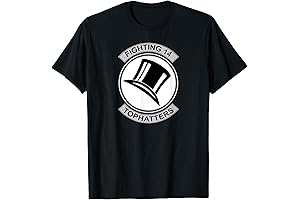 Top Gun Maverick VF-14 Tophatters Squadron Patch T-Shirt