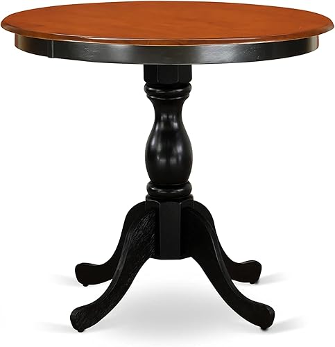 Miniatura 3 de East West Furniture ESSI3-BCH-21, pequeño, negro y cereza