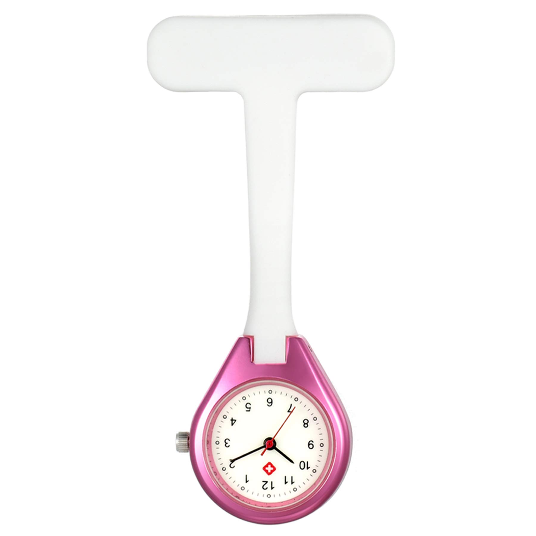 Aicharynic Orologio Da Infermiera Con Gancio - Fibbia In Metallo