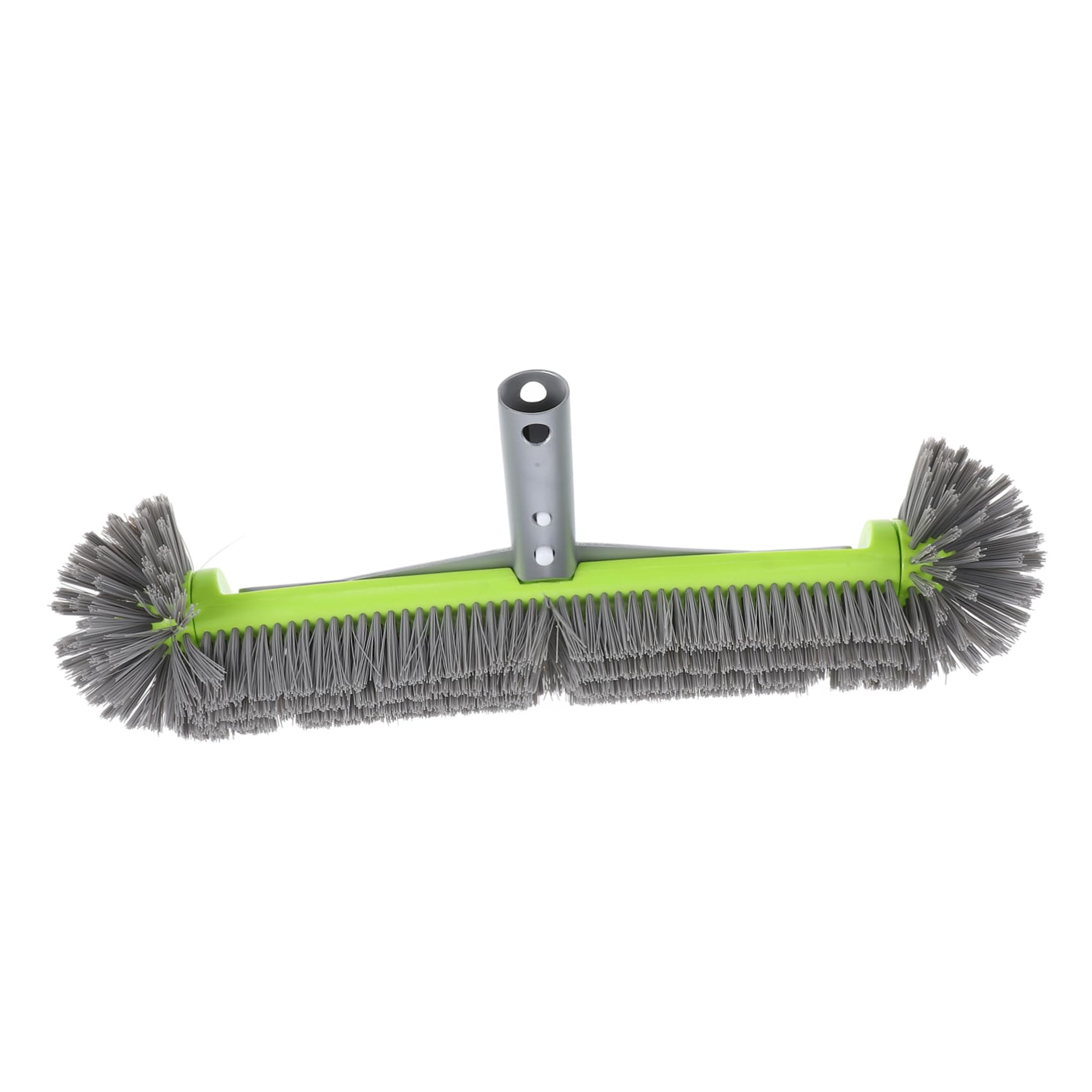 Abaodam Brosse de Piscine Design Combiné Verte avec Dos en Aluminium en Nylon pour Nettoyage Polyvalent Manche Ergonomique des Piscines Hors Sol Fibre de Verre
