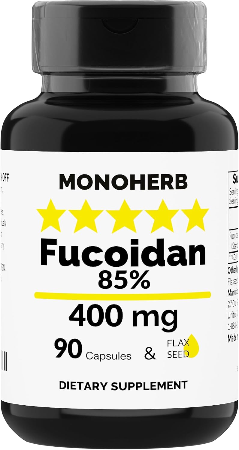 Fucoidan 85% 400 mg - 90 Capsules