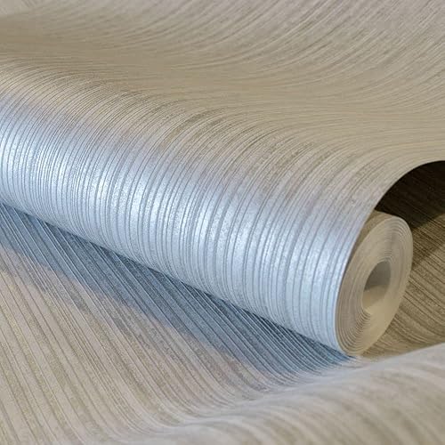 Miniatura 4 de CONCORD WALLCOVERINGS  Muestra solo para fines de exhibición - Papel tapiz geométrico con textura moderna, brillo de pared de vinilo y mica,