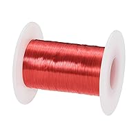 Vista 67 de MECCANIXITY - Alambre magnético de calibre 46 AWG - 0.04mm Hilo de cobre esmaltado - Bobina de alambre magnético de 14669 pies (4471m) - 50g Grado F