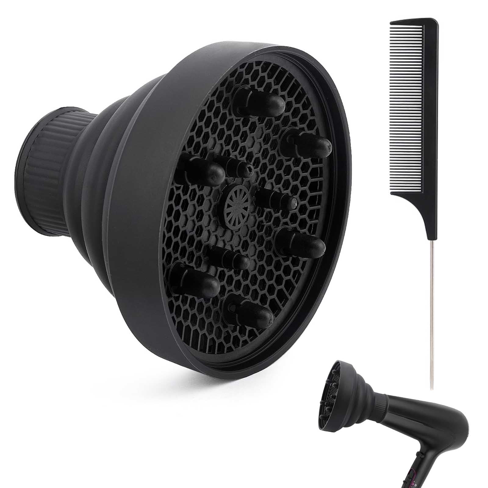 Universal Diffuser Attachment For Hairdryer Adjustable Hair