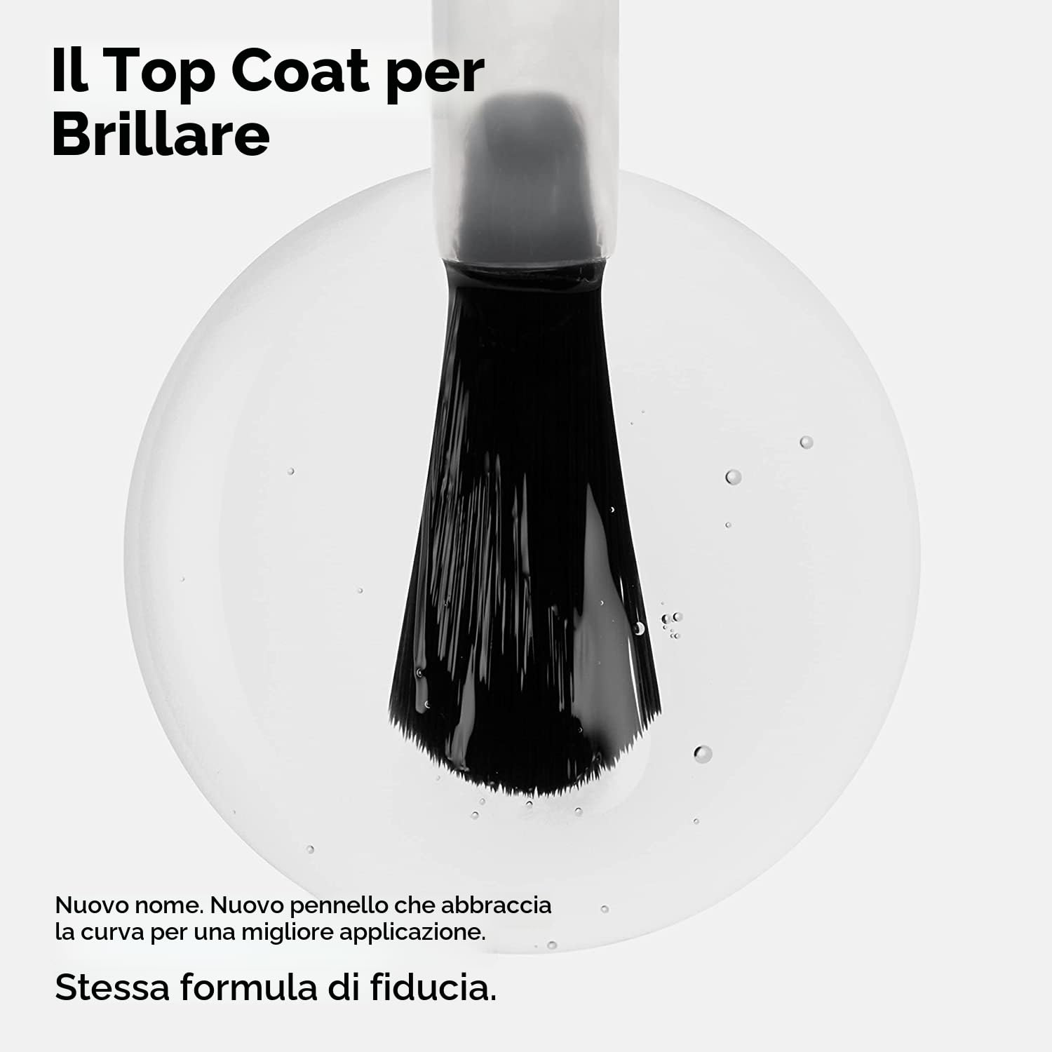 Vishine Smalto gel semipermanente ultra lucido, finitura lucida, 2 x 16 ml, top coat no wipe