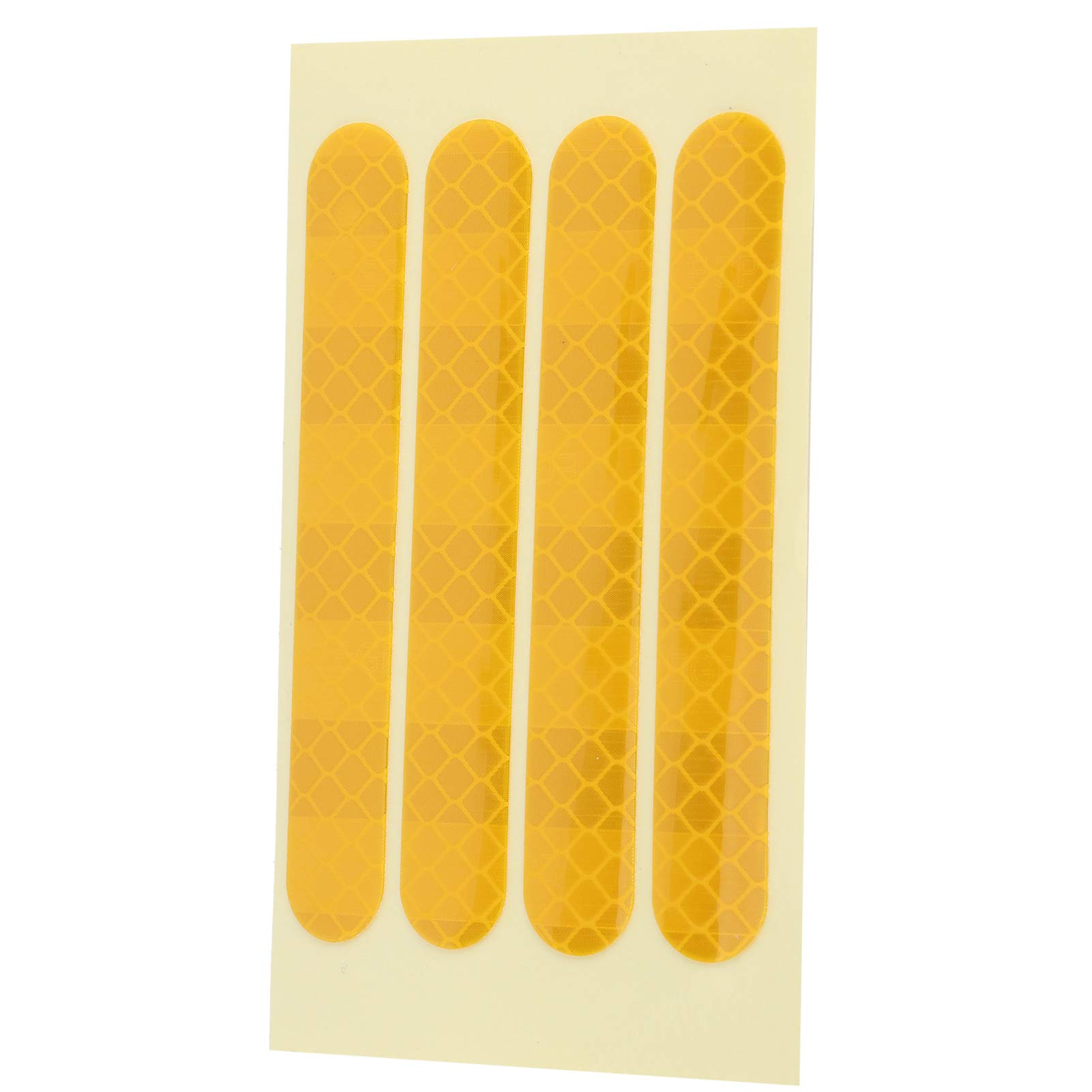 Sticker Réfléchissant Ensemble pour le Scooter électrique G30, une luminosité Réfléchissante élevée, Améliorer la sécurité de la Conduite la Nuit, Matériau PVC (YELLOW)