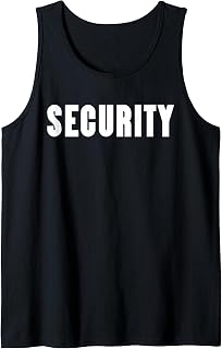 Security Guard for Security Staff Tank Top