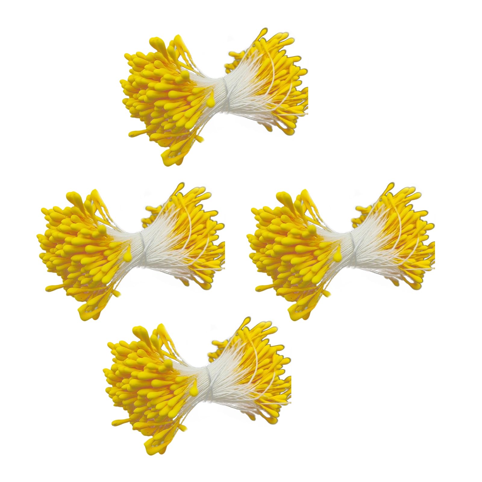 1050-1600Pcs 2mm Matte Floral Stamen Pistil Artificial Flower Stamens Pistil For Christmas Card Wedding Decoration Greeting Card Embellishment