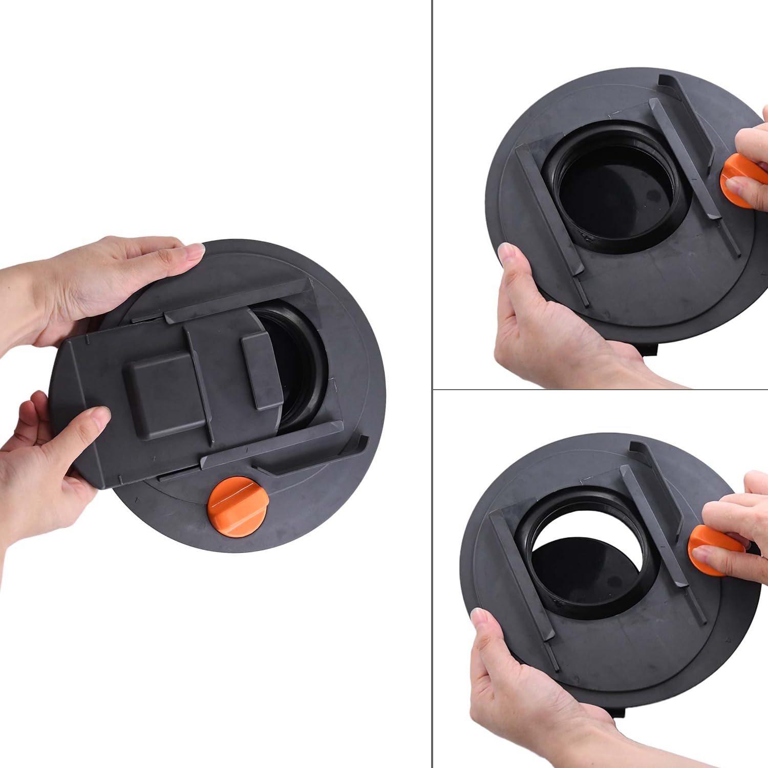 Verschluss-Mechanismus für Fäkalientank Kompatibel mit Thetford Kassettentoilette C250 C260 5072706