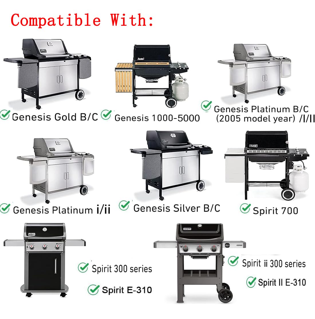 Gusseisen-Grillplatte Für Weber Spirit & Genesis Grills – 44,1x30,5 Cm, Beidseitig Nutzbar
