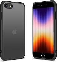 Vista 65 de Funda Translúcida Mate para iPhone 11, [Protección contra Caídas de Grado Militar de 10 Pies] Parachoques Protector Delgado Duradero Resistente a